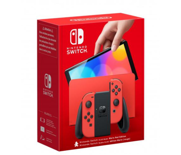 Nintendo Switch OLED - Mario Red Edition - 1184506 - zdjęcie